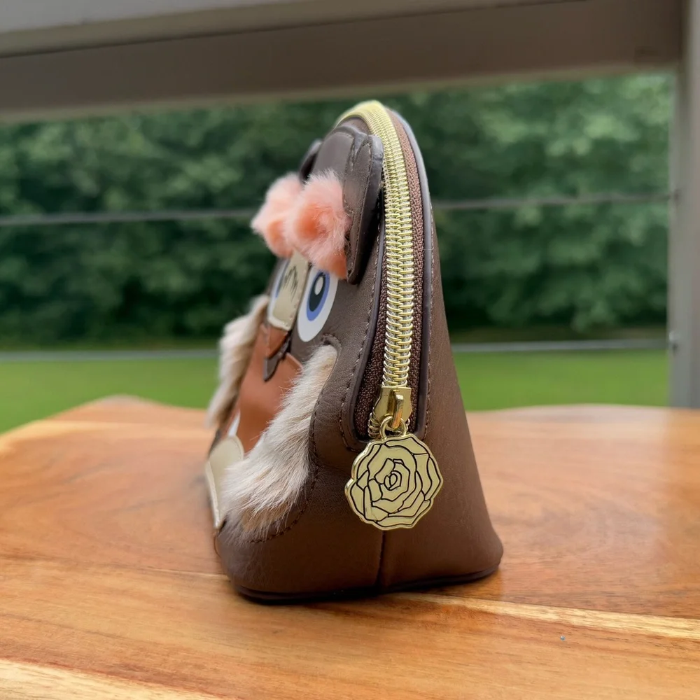 Danielle Nicole Disney Beauty and the Beast - Beast make up bag.